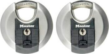 2 disku slēdzenes - MASTER LOCK