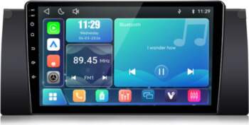 9`` Linux Autoradio Junsun Bmw E53