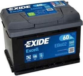 Akumulators EXIDE EB602 60 Ah 540