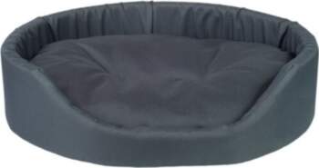 Amiplay gulta Oval Basic, S, pelēks