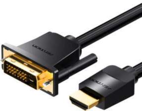 Cable conversor vention abfbh dvi macho