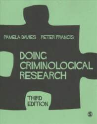 Doing Criminological Research 3rd Revised edition