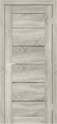 Durvis SEMPRA 01, Ar stiklu, Grey