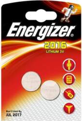Energizer CR2016 elementi, 2 gab.
