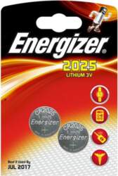 Energizer CR2025 elementi, 2 gab.