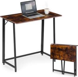 Foldable Computer Desk 80x45 cm Laptop