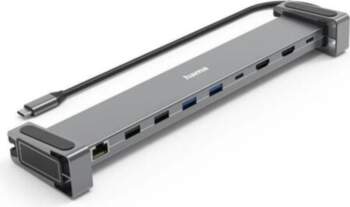 Hama Connect2Office Basic, USB-C Hub, 9