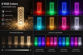 ILike Crystal Bubble Touch RGB LED
