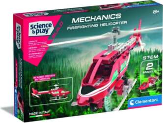 Konstruktors Clementoni helikopters
