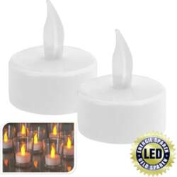 LED svece, 4 gab