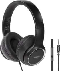 Logilink Hs0053 stereo austiņas ar mikrofonu