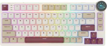 ROYAL KLUDGE N80 Rosy Clouds, Red