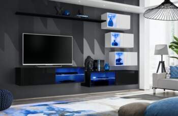 Sekcija ASM Switch XXIV, melna/balta