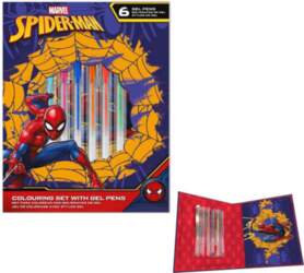 Spiderman Web-Slinger notebook + gel pen