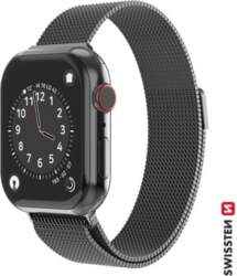 Swissten Milanese Strap Black