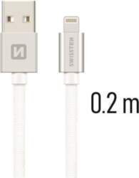 Swissten Textile Fast Charge 3A Lightning