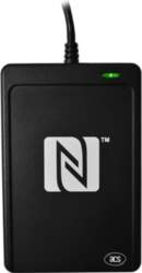 ACS USB NFC Reader III, melns