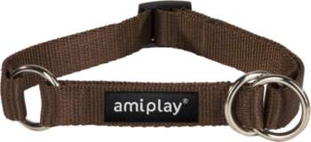 Apkakle Amiplay Basic, L, brūna