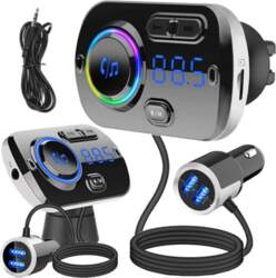 Automašīnas FM modulators 8in1