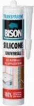 Bison silikons universāls caurspīdīgs 280 ml