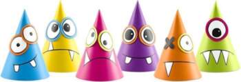 Cepurītes Monsters Mix, 10 cm, 1