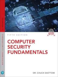 Computer Security Fundamentals 5th edition