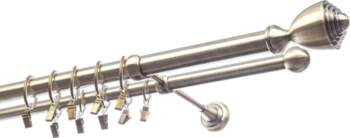 Dubultā karnīze APOLLO, 250 cm