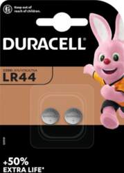 Duracell akumulators LR44, 2 gab.