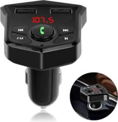FM modulātors - Bluetooth raidītājs automašīnai