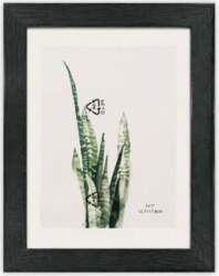Foto rāmis, melns, 5 × 7&quot
