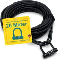 Kohlburg cable lock combination lock [20