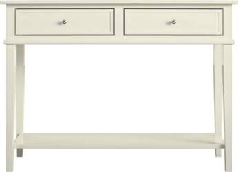 Konsole Ameriwood Home Franklin, balta