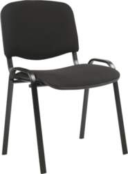 Krēsls Iso, melns