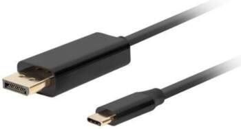 Lanberg, USB-C/DP, 0.5 m