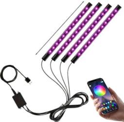 LED auto gaismas, 4 gab.