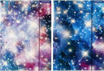 Mape ar elastīgu A4 Galaxy Starpak
