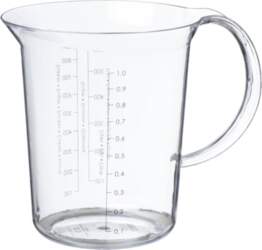 Matavimo indas, 1 l