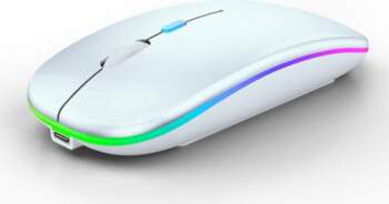 Nudora bezvadu LED Bluetooth pele datoram