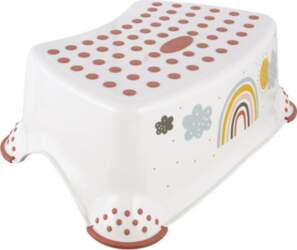 Pakāpiens Lorelli Rainbow White/balts