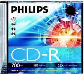 Philips CD-R 80 700MB Slim Case