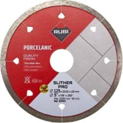Rubi Slither Pro dimanta disks gres