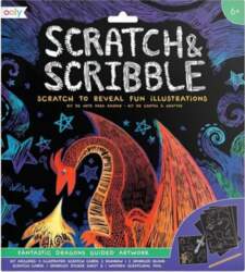 Scratch & Scribble Fantastic Dragons -
