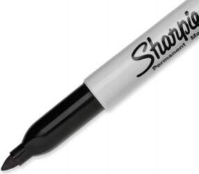 Sharpie Fine permanentais marķieris, melns