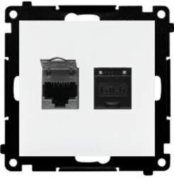 Simon 55 Two Rj45 Socket Cat