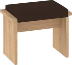 Taburete Bond BON-06, brūna