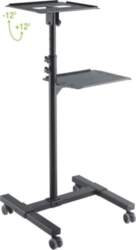 Techly Universal Adjustable AV Trolley