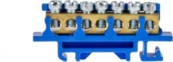 Termināla bloks 7x16mm2 zils