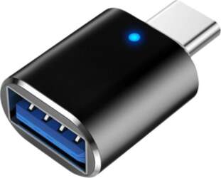 Type-C uz USB OTG adapteris, LED