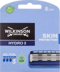 Wilkinson Sword Hydro 3, 8 gab
