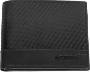 Zippo Carbon Range Tri-fold Ādas Maks
